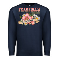 Navy fearfully and wonderfully created Premium Sweatshirt - JahusDesignShop