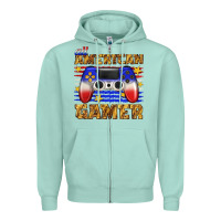 Seafoam all american gamer Zipper Hoodie - texasbilliewilder