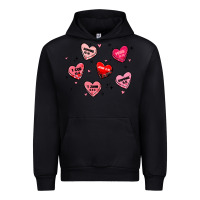 Black howdy valentine Urban Hoodie - MaliasSmallBusiness