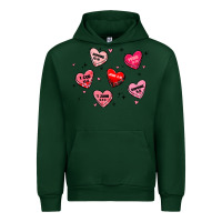 Forest Green howdy valentine Urban Hoodie - MaliasSmallBusiness