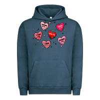 Pigment Midnight Navy howdy valentine Urban Hoodie - MaliasSmallBusiness