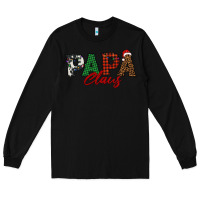 Black papa claus Long Sleeve Tee - BarkalooDesign