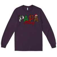 Plum papa claus Long Sleeve Tee - BarkalooDesign