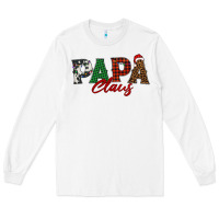 White papa claus Long Sleeve Tee - BarkalooDesign