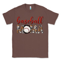 Chestnut baseball mama with leopard Classic Tee - texasbilliewilder