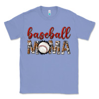 Colony Blue baseball mama with leopard Classic Tee - texasbilliewilder