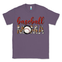 Lavender baseball mama with leopard Classic Tee - texasbilliewilder