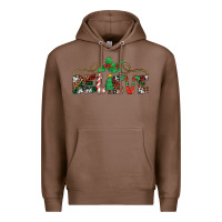 Chestnut believe santa claus christmas Premium Hoodie - Jasminsmagicworld