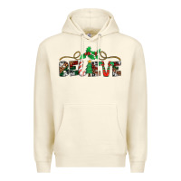 Sandshell believe santa claus christmas Premium Hoodie - Jasminsmagicworld
