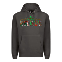 Smoke believe santa claus christmas Premium Hoodie - Jasminsmagicworld