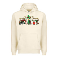 Tofu believe santa claus christmas Premium Hoodie - Jasminsmagicworld