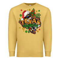 Texas Christmas Premium Sweatshirt | Teevron