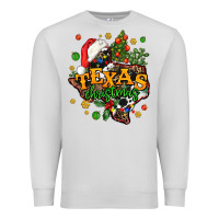 Dove Grey texas christmas Premium Sweatshirt - AdoDesignShop