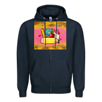 Navy back to school custom name Zipper Hoodie - Zillion Design Studio