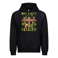 Black not lucky just really blessed malia Urban Hoodie - MaliasSmallBusiness