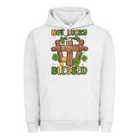Pigment Lunar Rock not lucky just really blessed malia Urban Hoodie - MaliasSmallBusiness