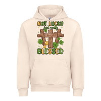 Sandshell not lucky just really blessed malia Urban Hoodie - MaliasSmallBusiness