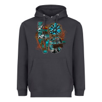Smoke love Heavyweight Hoodie - SublimationCraftShop