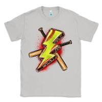 Moon Dust softball lightning bolt Classic Tee - Zillion Design Studio
