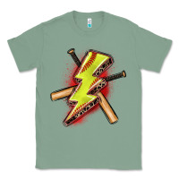 Sage softball lightning bolt Classic Tee - Zillion Design Studio