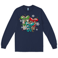 Navy christmas gifts Long Sleeve Tee - MaliasSmallBusiness