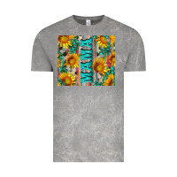 Cloud Rock mama wıth sunflowers and gemstone Vintage Tee - Artiststas