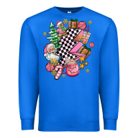 True Royal pink christmas lightning bolt Premium Sweatshirt - AdoDesignShop