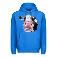True Royal Cute Holstein Face Premium Hoodie - LillyAllenDesigns