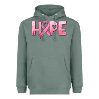 Sage hope and pink ribbon Heavyweight Hoodie - HRA Design Shop