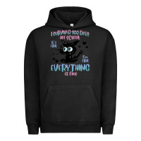 Pigment Black i survived 100 days of school cat Urban Hoodie - MaliasSmallBusiness