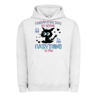 Pigment Lunar Rock i survived 100 days of school cat Urban Hoodie - MaliasSmallBusiness