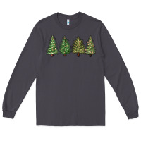 Smoke christmas trees Long Sleeve Tee - MaliasSmallBusiness