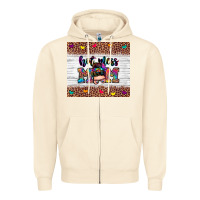 Sandshell hot mess mom Zipper Hoodie - Zillion Design Studio