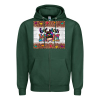 Sports Green hot mess mom Zipper Hoodie - Zillion Design Studio