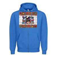 True Royal hot mess mom Zipper Hoodie - Zillion Design Studio