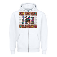 White hot mess mom Zipper Hoodie - Zillion Design Studio