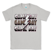 Moon Dust game day game day volleyball lightning bolt Classic Tee - Zillion Design Studio