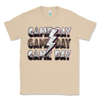 Mushroom game day game day volleyball lightning bolt Classic Tee - Zillion Design Studio