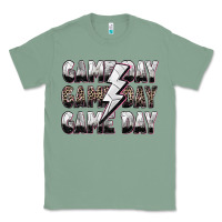 Sage game day game day volleyball lightning bolt Classic Tee - Zillion Design Studio