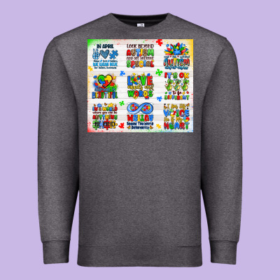 Autism Premium Sweatshirt Designed By Jahusdesignshop