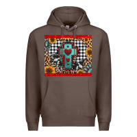 Coffee Christmas cross Premium Hoodie - Jasminsmagicworld