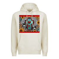 Oatmeal Heather Christmas cross Premium Hoodie - Jasminsmagicworld