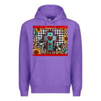 Purple Christmas cross Premium Hoodie - Jasminsmagicworld