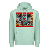 Seafoam Christmas cross Premium Hoodie - Jasminsmagicworld