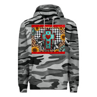 Slate Camo Christmas cross Premium Hoodie - Jasminsmagicworld