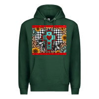 Sports Green Christmas cross Premium Hoodie - Jasminsmagicworld