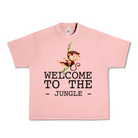 Salmon Welcome To The Jungle Urban Heavy Tee - Bettercallsaul
