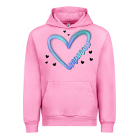 Fuchsia Pink mamaw Urban Hoodie - MaliasSmallBusiness