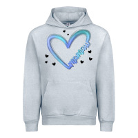 Heather Grey mamaw Urban Hoodie - MaliasSmallBusiness
