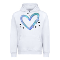White mamaw Urban Hoodie - MaliasSmallBusiness